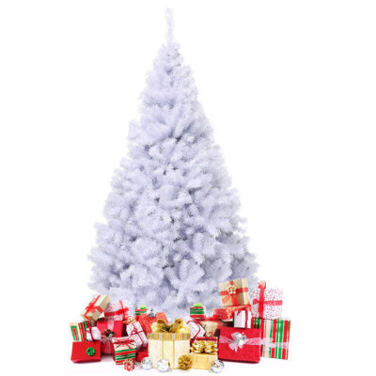 White Artificial Realistic PVC Pine Christmas Tree