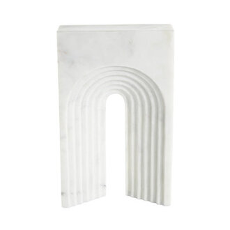 Duwane Marble Rectangular Geometric Sculpture