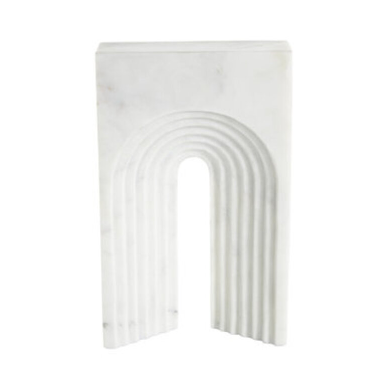 Duwane Marble Rectangular Geometric Sculpture