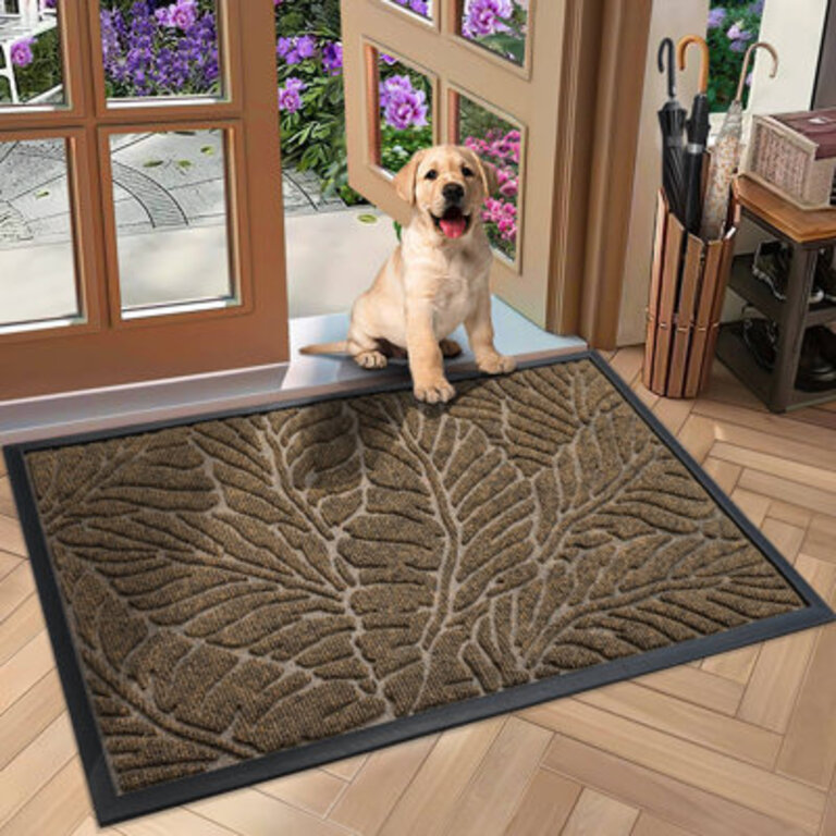 Welcome Indoor Outdoor Mat Heavy Duty Sturdy Front Door Mat for Entrance Garage Garden