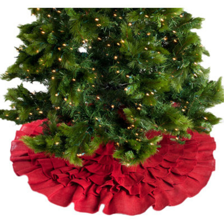 Rachelle Ruffled Tree Skirt