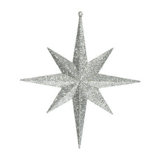 Glitter Bethlehem Star Ornament