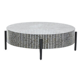 Maly Round Mother of Pearl Coffee Table