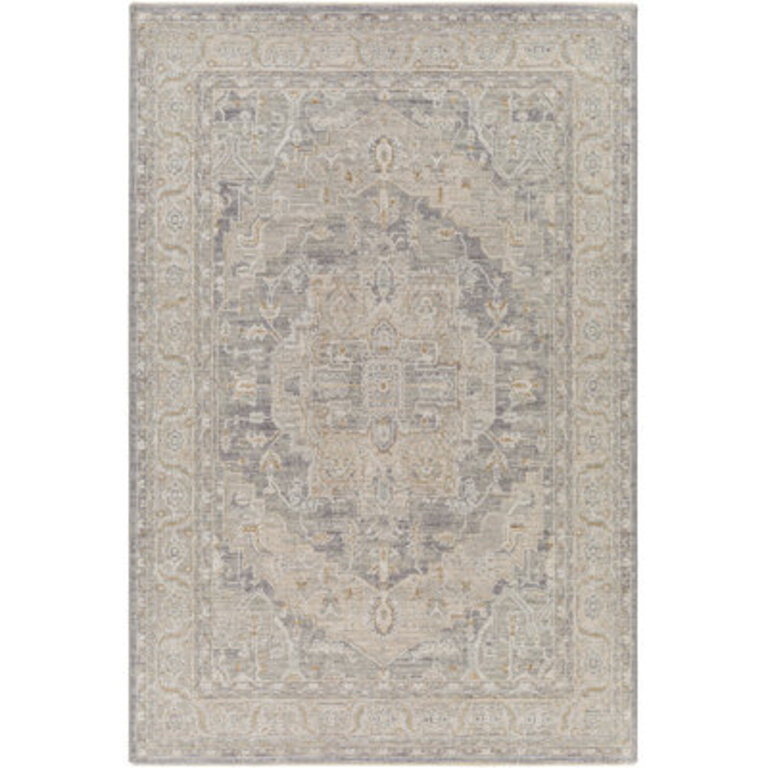 Conlan Oriental BlueGray Area Rug
