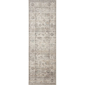 Magnolia Home By Joanna Gaines X Loloi Millie Silver  Dove Area Rug