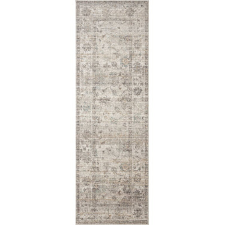 Magnolia Home By Joanna Gaines X Loloi Millie Silver  Dove Area Rug