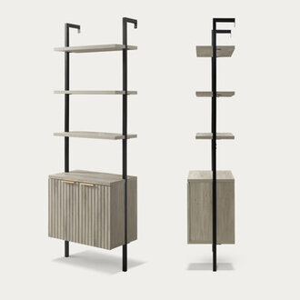 Nicolee Ladder Storage Bookcase