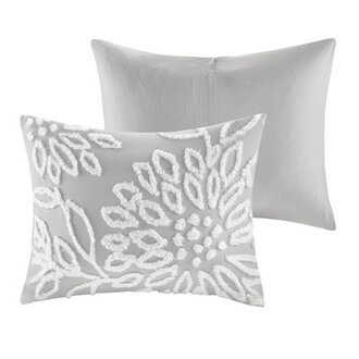 Susie Tufted Cotton Chenille Floral Comforter Set