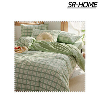 Green 100 Cotton 3 Piece Duvet Cover Set