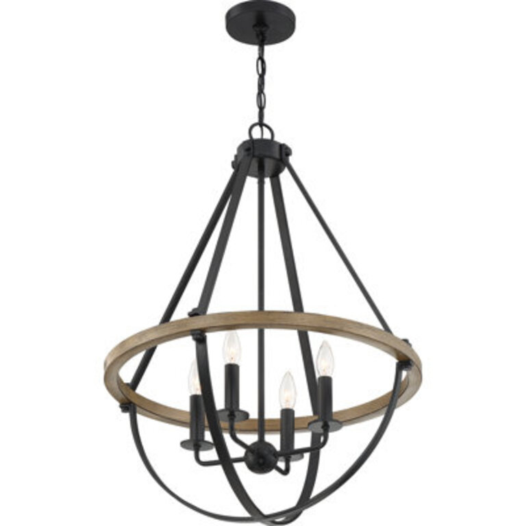 Thiele 4 - Light Unique  Statement Globe Chandelier