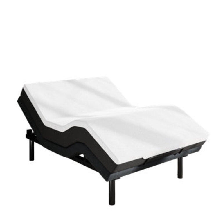 Shreya Upholstered Adjustable Bed with Wireless Remote