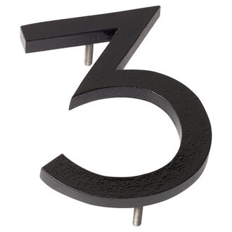 6 in Floating Mount House Number