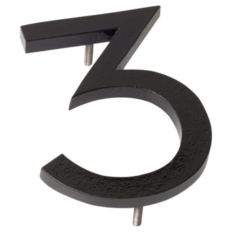 6 in Floating Mount House Number