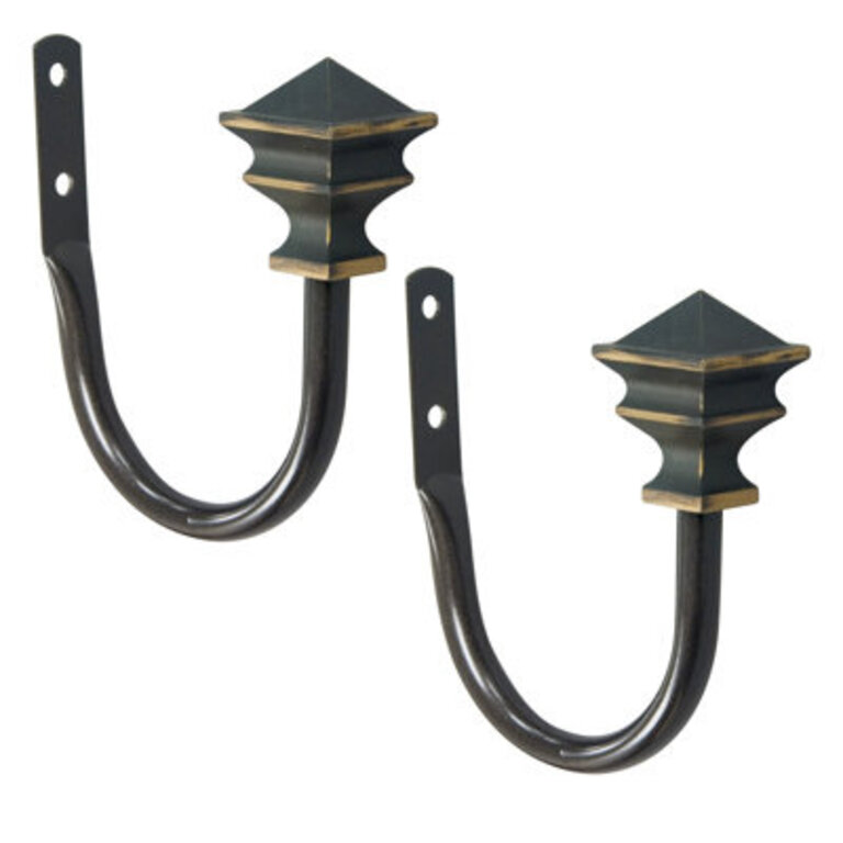 Oil Rubbed Bronze 413 Curtain Holdback