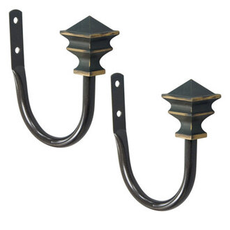 Oil Rubbed Bronze 413 Curtain Holdback