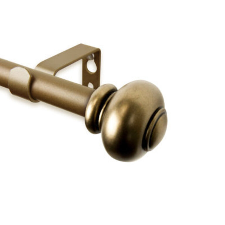 Fiske Adjustable 062 Single Curtain Rod