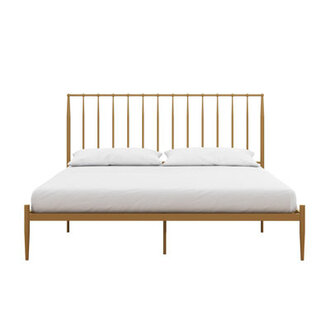 Nicole Modern Metal Platform Bed
