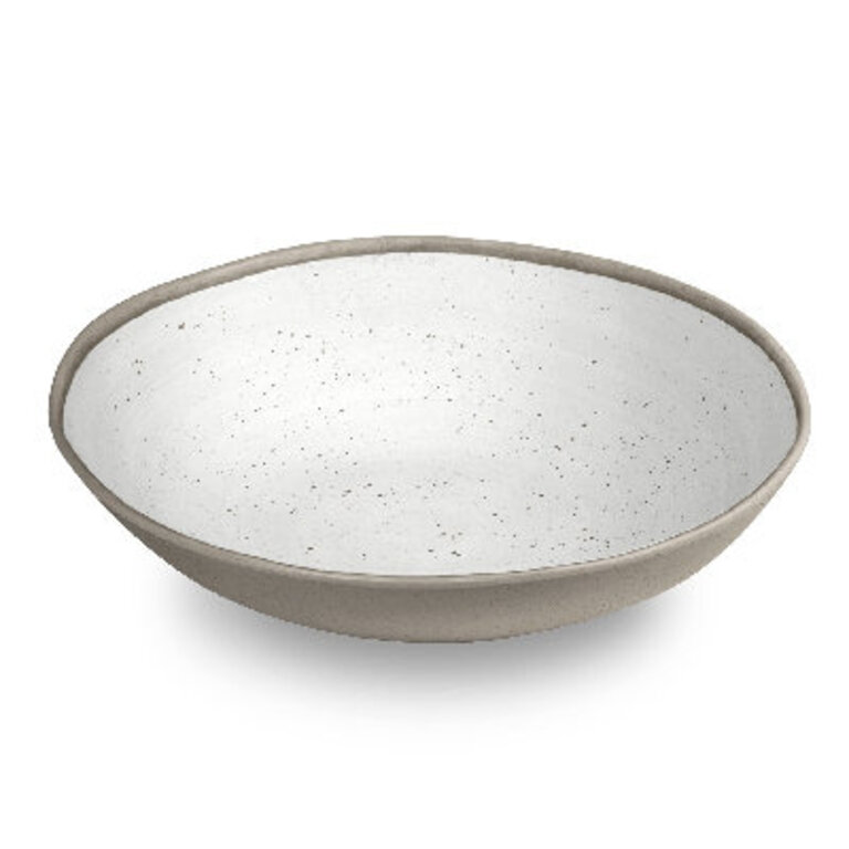 Laya Speckled Melamine Serving Bowl