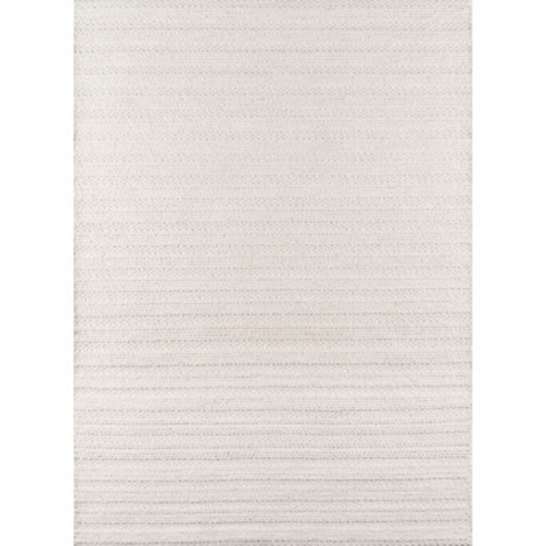 Kells Striped Handmade Ivory Area Rug