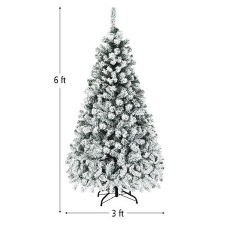 White Pine Artificial Christmas Tree with 250 ClearWhite Lights