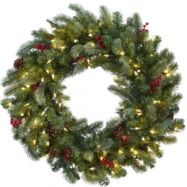 30 Lighted Wreath
