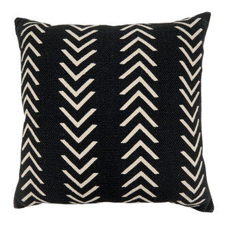 Adah Collection Cotton Geometric Throw Pillow