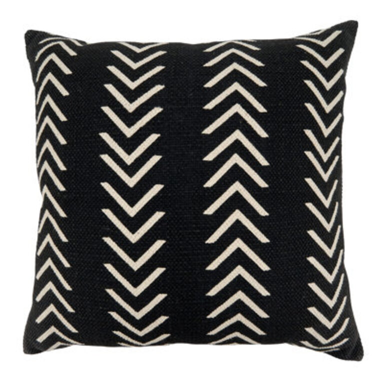 Adah Collection Cotton Geometric Throw Pillow