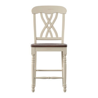 Annadiane Solid Wood 24 Counter Stool