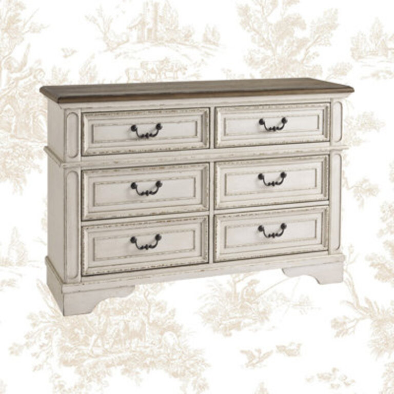 Hayley 6 Drawer 5413 W Double Dresser