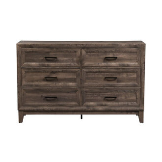 Anquenette 6 Drawer 60 W Double Dresser