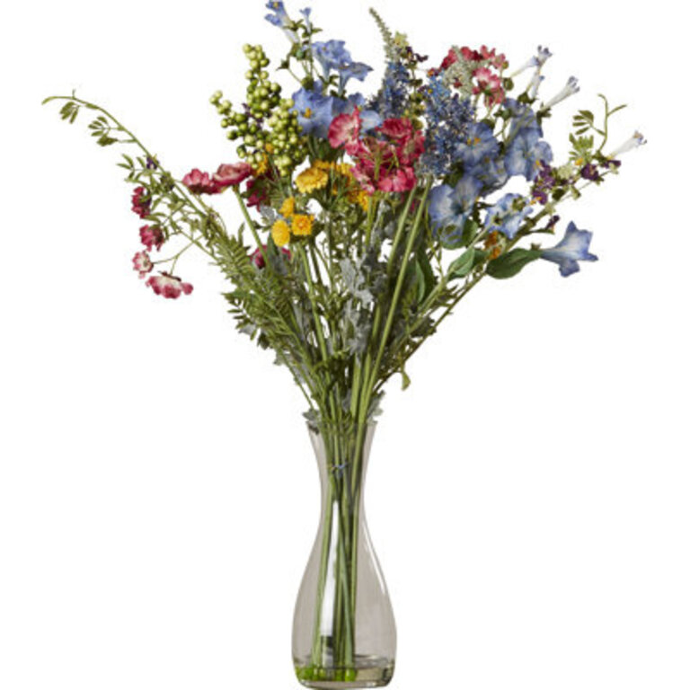 Garden Mixed Floral Arrangement in Vase