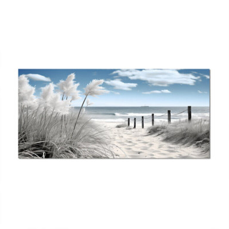 Beach Seascape Dreams Path II - Coastal Beach Wall Art For Living Room