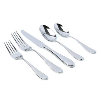 5 Piece Flatware Set Service for 1
