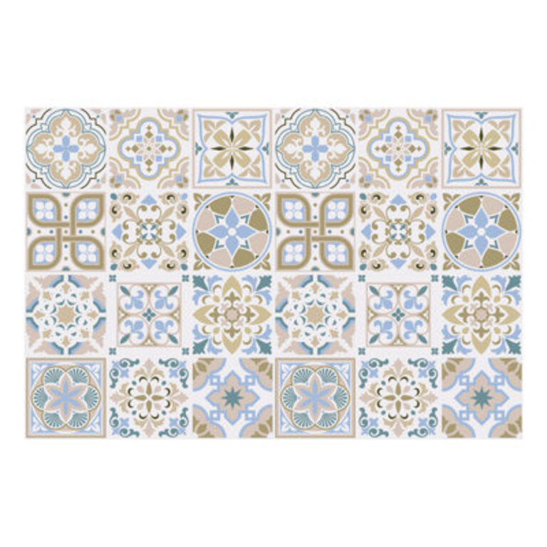 6 x 6 PVC Peel  Stick Field Tile