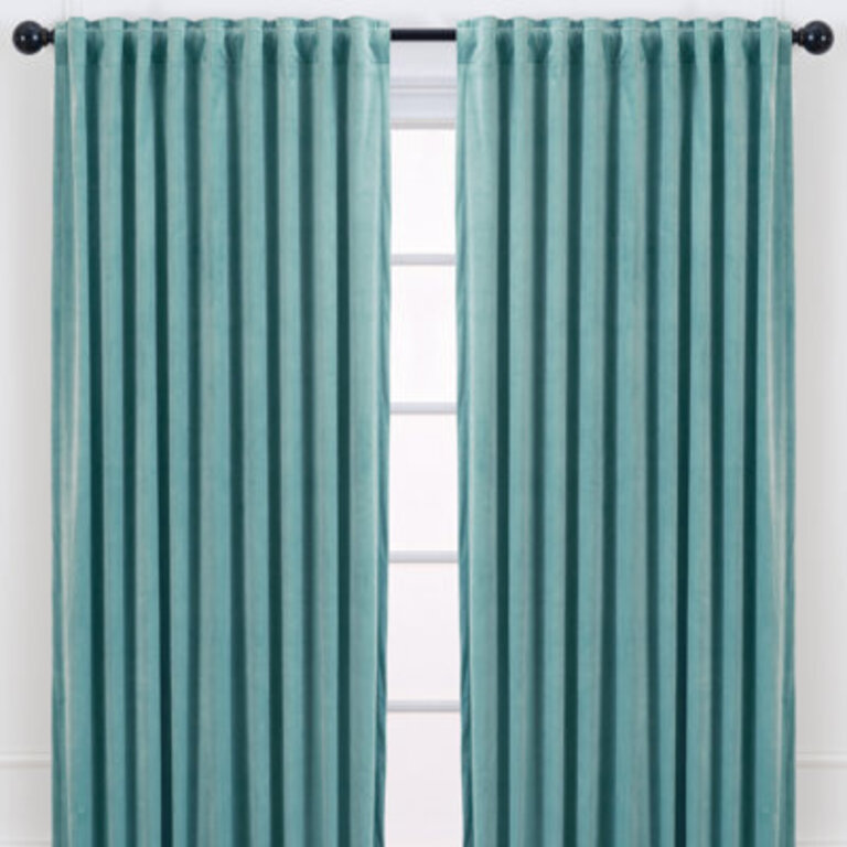 Mondragon 2-Panel Solid Classy Velvet Room Darkening Curtains - 3-In-1 Back Tab Rod Pocket Ring Tab