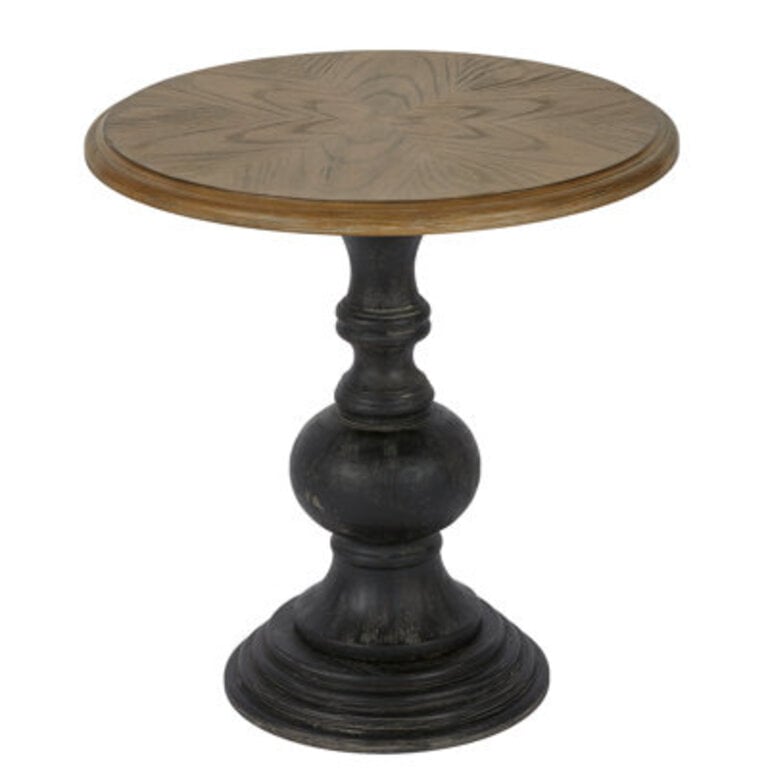 Madeleine Wood End Table