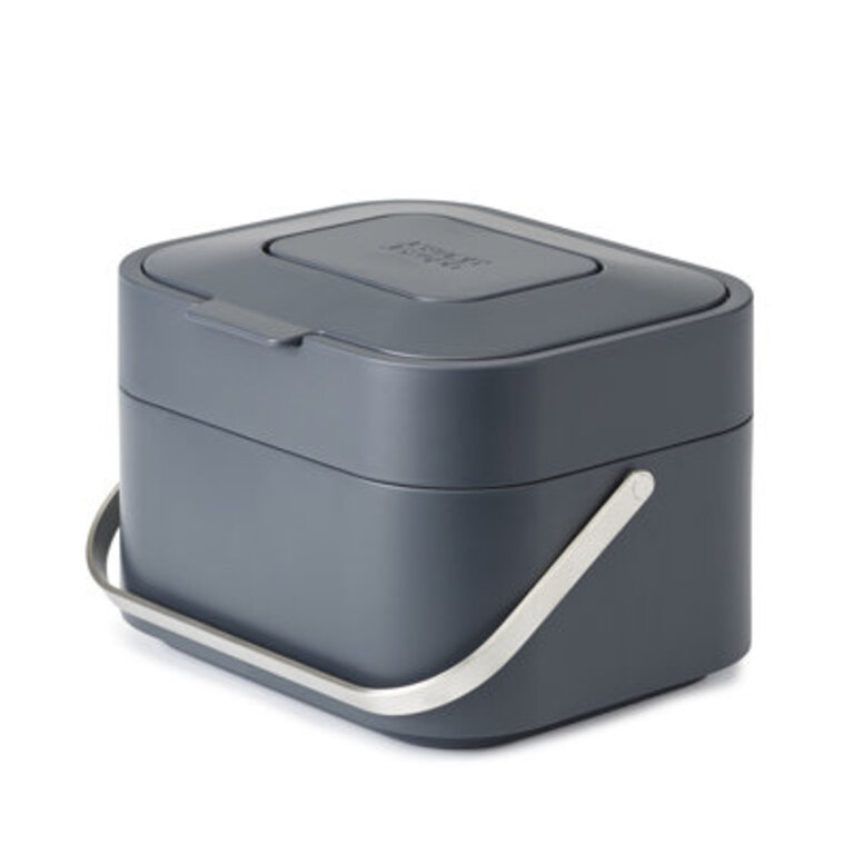 Joseph Joseph Stack Food Waste Compost Bin with Odor Filter 1 Gallon Capacity