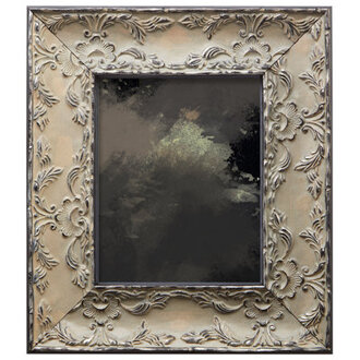 Scriber Embossed Wood Single Picture Frame