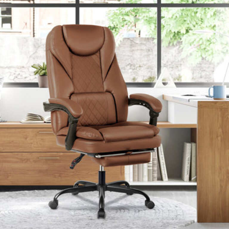 Azteca Ergonomic Executive Chair with Footrest