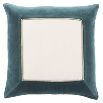 Emerson Square Cotton Pillow Cover