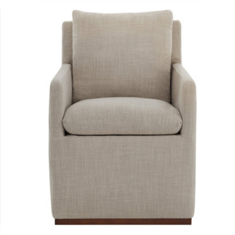 Bobbi Upholstered Dining Arm Chair