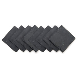 Stoneware Square 8 Piece Coaster Set