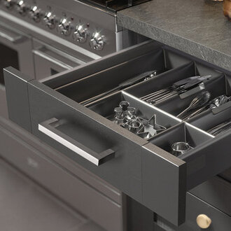 Stainless Steel Square Kitchen 5 Center to Center Bar Pull Multipack