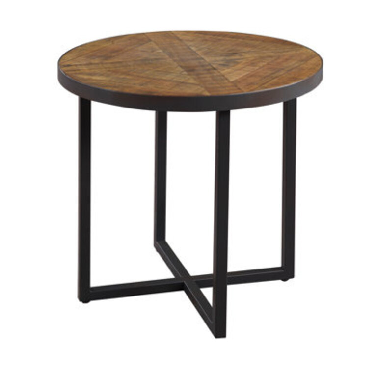 Dillwyn Solid Wood Top End Table