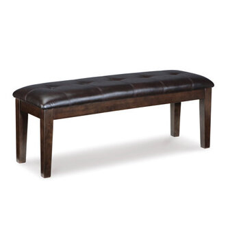 Bartons Bluff Faux Leather Upholstered Bench