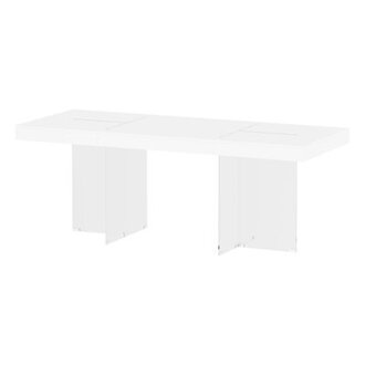 Glass Base Writing Desk