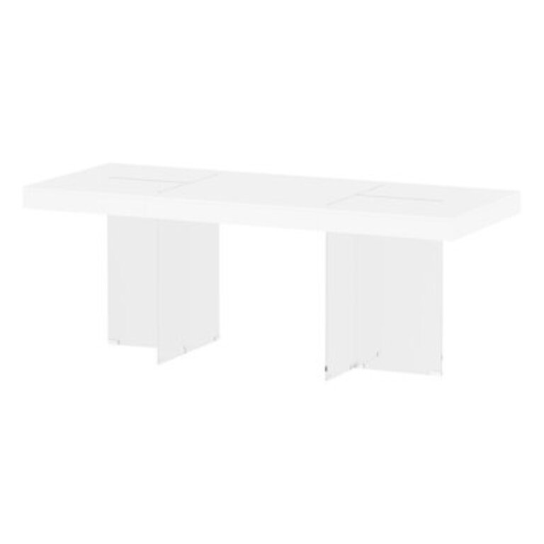 Glass Base Writing Desk