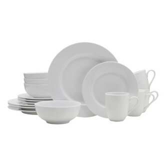 Everyday White 16 Pc Dinnerware Set