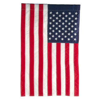 American Double Sided Nylon Independence Day Garden Flag