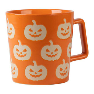 Jack O Lantern 20 Oz Wax Resist Mug